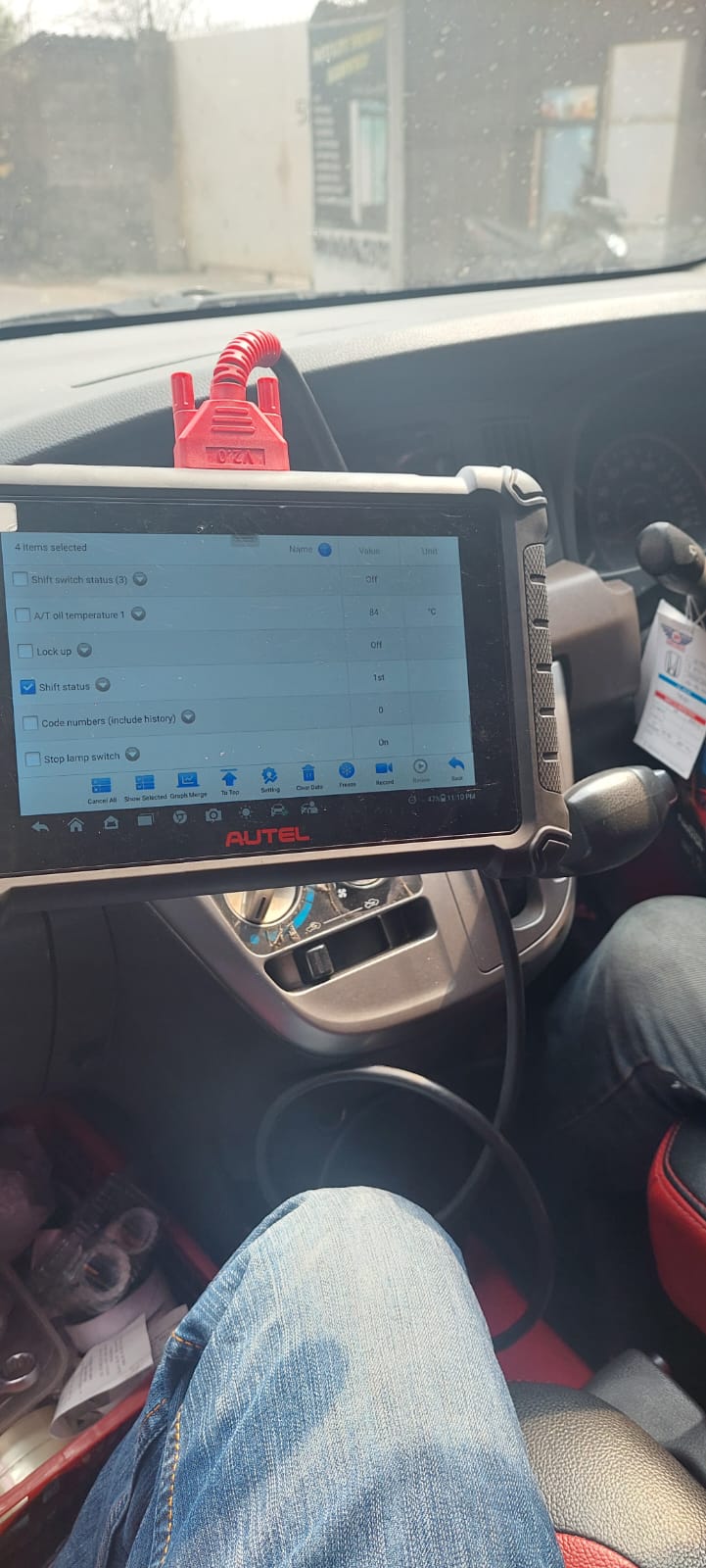 Pemeriksaan scanner sistem BengkelQu